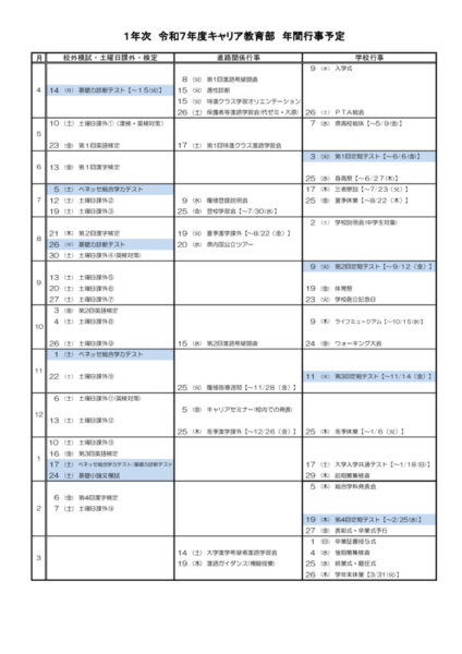 R07_1年_年間行事予定のサムネイル